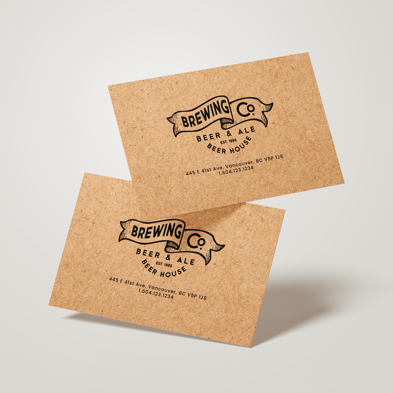 Recycled business online cards