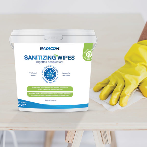 sanitizing wipes